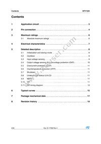 SPV1020 Datasheet Page 2