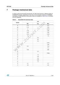 SPV1020 Datasheet Page 17