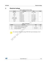 SPV1040TTR Datasheet Page 7
