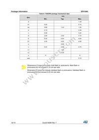 SPV1040TTR Datasheet Page 16