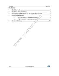 SPV1512N Datasheet Page 2