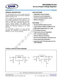 SPX29301T5-L-3-3/TR Datasheet Cover