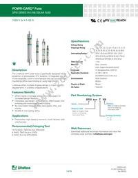 SPXI004.T Datasheet Cover