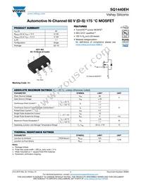 SQ1440EH-T1_GE3 Datasheet Cover