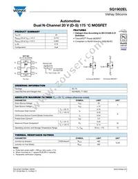 SQ1902AEL-T1_GE3 Datasheet Cover