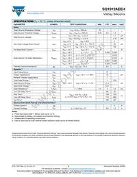 SQ1912AEEH-T1_GE3 Datasheet Page 2