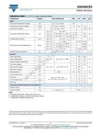 SQ2308CES-T1_GE3 Datasheet Page 2