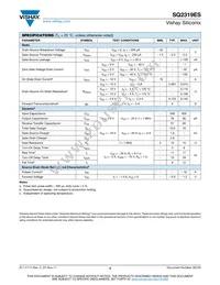 SQ2319ES-T1-GE3 Datasheet Page 2