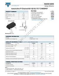 SQ2361AEES-T1_GE3 Datasheet Cover