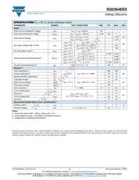 SQ2364EES-T1_GE3 Datasheet Page 2