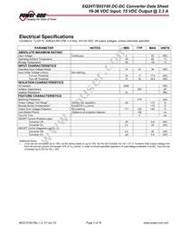 SQ24S03150-PS00G Datasheet Page 2