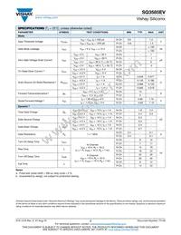 SQ3585EV-T1_GE3 Datasheet Page 2