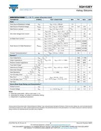 SQ4153EY-T1_GE3 Datasheet Page 2