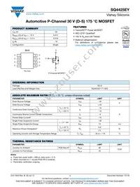 SQ4425EY-T1_GE3 Datasheet Cover