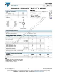 SQ4435EY-T1_GE3 Datasheet Cover