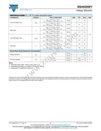 SQ4532AEY-T1_GE3 Datasheet Page 3