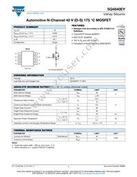 SQ4840EY-T1_GE3 Datasheet Cover