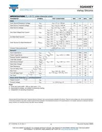 SQ4840EY-T1_GE3 Datasheet Page 2