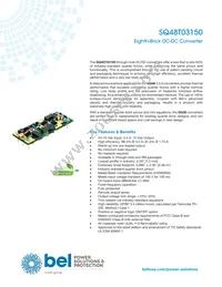 SQ48T03150-PCA0G Datasheet Cover