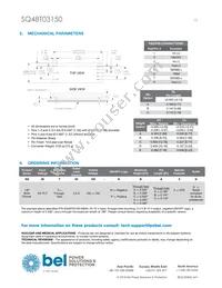 SQ48T03150-PCA0G Datasheet Page 13