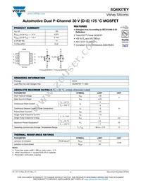 SQ4937EY-T1_GE3 Datasheet Cover