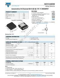 SQ7414AENW-T1_GE3 Datasheet Cover