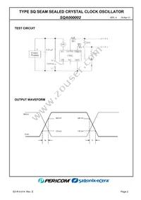 SQA000002 Datasheet Page 4