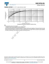 SQD19P06-60L_T4GE3 Datasheet Page 6