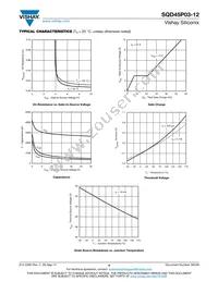 SQD45P03-12_GE3 Datasheet Page 4