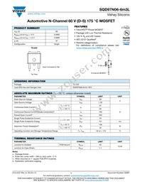 SQD97N06-6M3L_GE3 Datasheet Cover