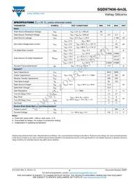 SQD97N06-6M3L_GE3 Datasheet Page 2