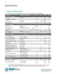 SQE48T40015-NDCKG Datasheet Page 2