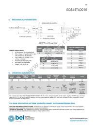 SQE48T40015-NDCKG Datasheet Page 13