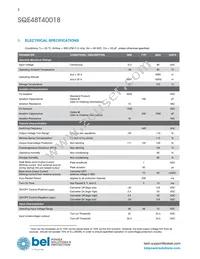 SQE48T40018-NDBK Datasheet Page 2