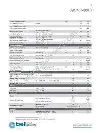 SQE48T40018-NDBK Datasheet Page 3