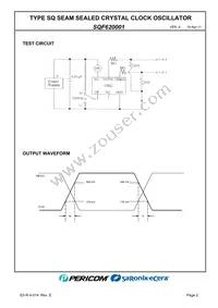 SQF620001 Datasheet Page 4