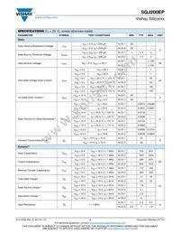 SQJ200EP-T1_GE3 Datasheet Page 2
