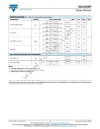 SQJ202EP-T1_GE3 Datasheet Page 3