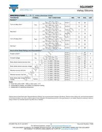 SQJ208EP-T1_GE3 Datasheet Page 3