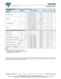 SQJ244EP-T1_GE3 Datasheet Page 3