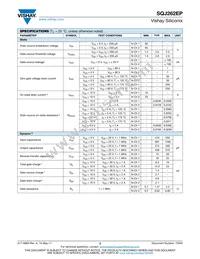 SQJ262EP-T1_GE3 Datasheet Page 2