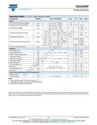 SQJ403EP-T1_GE3 Datasheet Page 2