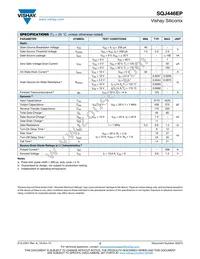 SQJ446EP-T1_GE3 Datasheet Page 2