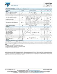 SQJ457EP-T1_GE3 Datasheet Page 2