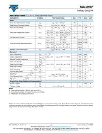 SQJ459EP-T1_GE3 Datasheet Page 2