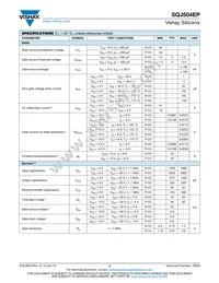 SQJ504EP-T1_GE3 Datasheet Page 2