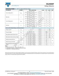 SQJ560EP-T1_GE3 Datasheet Page 3