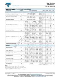 SQJ942EP-T1_GE3 Datasheet Page 2