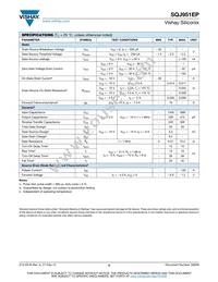 SQJ951EP-T1_GE3 Datasheet Page 2