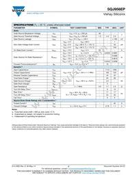 SQJ956EP-T1_GE3 Datasheet Page 2